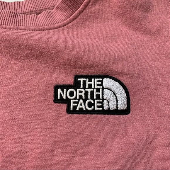 The North Face dirty pink Crewneck size L - Picture 2 of 6